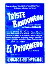 télécharger la partition d'accordéon El Prisionero (Bandonéons 1 + 2) (Tango Typique) au format PDF