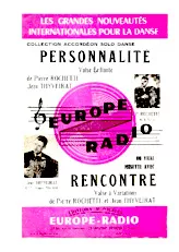 download the accordion score Rencontre (Valse à Variations) in PDF format