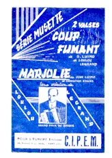 scarica la spartito per fisarmonica Marjolie (Création de : Loulou Legrand) (Valse Musette) in formato PDF