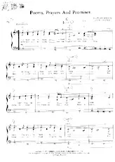 télécharger la partition d'accordéon Poems Prayers and Promises (Boléro) au format PDF