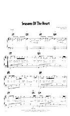 télécharger la partition d'accordéon Seasons of the heart (Slow) au format PDF