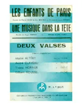 descargar la partitura para acordeón Les enfants de Paris (Orchestration Complète) (Créée et Enregistrée par : Mathé Altéry / André Claveau / Yvette Horner / Gilbert Roussel) (Valse) en formato PDF