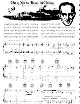 télécharger la partition d'accordéon On a Slow Boat to China (Swing) au format PDF