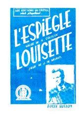 télécharger la partition d'accordéon Louisette (Java) au format PDF