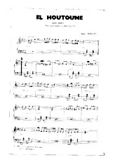 télécharger la partition d'accordéon El Houtoune + Tango du Canaillou (Paso Doble + Tango) au format PDF