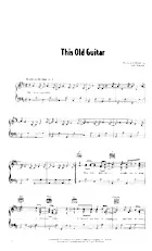 télécharger la partition d'accordéon This old guitar (Boléro) au format PDF