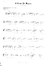 descargar la partitura para acordeón A kind of magic  en formato PDF