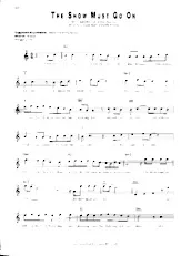 descargar la partitura para acordeón The show must go on (Interprètes : Queen) (Slow) en formato PDF