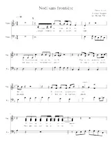 descargar la partitura para acordeón Noël sans Frontière (Arrangement : Hermit FM) en formato PDF