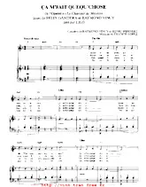 descargar la partitura para acordeón Ça m' fait quequ'chose (De l'Opérette : Le chanteur de Mexico) (Livret de Félix Gandera et Raymond Vincy) (Chant : Lilo)  en formato PDF