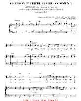 scarica la spartito per fisarmonica Chanson de Cricri (Et voilà comment) (De l'Opérette : Le chanteur de Mexico) (Livret de Félix Gandera et Raymond Vincy) (Chant : Lilo) in formato PDF