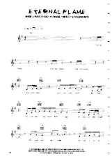 scarica la spartito per fisarmonica Eternal flame (Interprète : Atomic Kitten) (Slow) in formato PDF