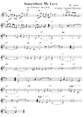 télécharger la partition d'accordéon Somewhere my love (La chanson de Lara) (Arrangement : Gérard Merson) au format PDF