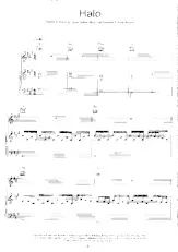 download the accordion score Halo (Chant : Beyoncé) (Slow) in PDF format