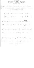 scarica la spartito per fisarmonica Hymn to the fallen (Du Film : Saving private Ryan) (Ballade) in formato PDF