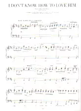 descargar la partitura para acordeón I don't know how to love him (Du Film : Jesus Christ Superstar) (Chant : Yvonne Elliman) (Ballade) en formato PDF