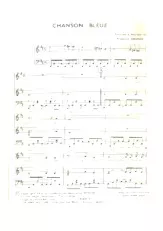 download the accordion score Chanson bleue in PDF format