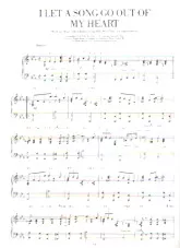 télécharger la partition d'accordéon I let a song go out of my heart (Chant : Ella Fitzgerald) (Slow) au format PDF