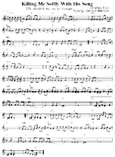 download the accordion score Killing me softly with his song (Elle chantait ma vie en musique) (Arrangement : Gérard Merson) in PDF format