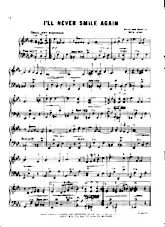 télécharger la partition d'accordéon I'll never smile again (Slow) au format PDF