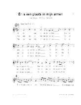 télécharger la partition d'accordéon Er is een plaats in mijn armen (Ouasi Vals) au format PDF