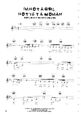 descargar la partitura para acordeón I'm not a girl Not yet a woman (Chant : Britney Spears) (Slow) en formato PDF