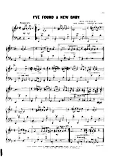 descargar la partitura para acordeón I've found a new baby (Swing) en formato PDF