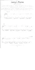 scarica la spartito per fisarmonica Jenny's theme (Du Film : Big Fish) (Ballade) in formato PDF