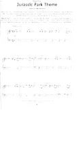 descargar la partitura para acordeón Jurassic Park theme (Marche) en formato PDF