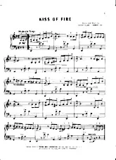 download the accordion score Kiss of fire (Adaptation de : El Choclo) (Tango) in PDF format