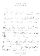 télécharger la partition d'accordéon New York (Chant : Paloma Faith) (Soul Rock) au format PDF
