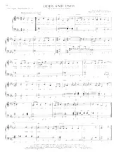 télécharger la partition d'accordéon Odds and ends (of a beautiful love affair) (Chant : Billy Vaughn) (Swing Madison) au format PDF