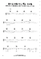 descargar la partitura para acordeón On a night like this (Chant : Kylie Minogue) (Disco Rock) en formato PDF