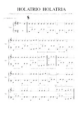 download the accordion score Holatrio Holatria (Transcription Lucien Delanois) (Accordéons 2 + 3) in PDF format
