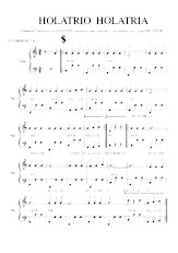 télécharger la partition d'accordéon Holatrio Holatria (Transcription Lucien Delanois) (Accordéons 2 + 3) au format PDF