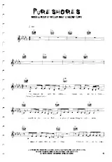 télécharger la partition d'accordéon Pure Shores (Interprètes : All Saints) (Disco Rock) au format PDF