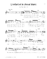 download the accordion score L'enfant et le cheval blanc (Chant : Le petit Prince) in PDF format