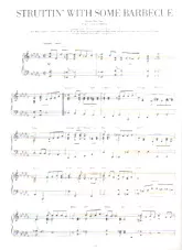 télécharger la partition d'accordéon Struttin' with some Barbecue (Jazz Dixie) au format PDF
