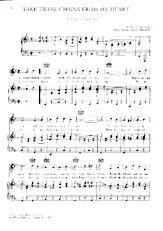 descargar la partitura para acordeón Take these chains from my heart (Chant : Ray Charles) (Slow Fox-Trot) en formato PDF