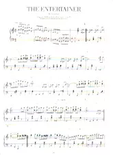 descargar la partitura para acordeón The entertainer (Ragtime) en formato PDF
