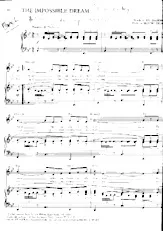 télécharger la partition d'accordéon The impossible dream (Chant : Elvis Presley) (Slow Rock) au format PDF