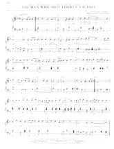 télécharger la partition d'accordéon The man who shot Liberty Valance (Chant : Gene Pitney) (Quickstep) au format PDF