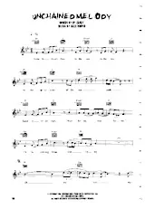 télécharger la partition d'accordéon Unchained melody (Chant : Gareth Gates) (Slow Rock) au format PDF