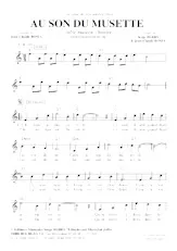 descargar la partitura para acordeón Au son du musette (Valse Musette Chantée) en formato PDF