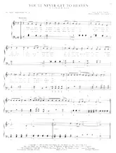 descargar la partitura para acordeón You'll never get to heaven (if you break my heart) (Chant :  Dionne Warwick) (Rumba) en formato PDF