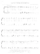 télécharger la partition d'accordéon You'll think of someone (Chant : Jill O'Hara & Jerry Orbach) (Slow Fox-Trot) au format PDF