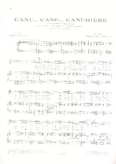 scarica la spartito per fisarmonica Cane Cane Canebière (De l'Opérette : Un de la Canebière) (Chant : Henri Alibert) (Fox Trot) in formato PDF