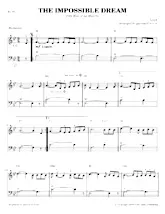 télécharger la partition d'accordéon The impossible dream (From : Man of La Mancha (Arrangement : Gary Dahl) au format PDF