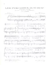 télécharger la partition d'accordéon Les Pescadous Ouh Ouh (De l'Opérette : Un de la Canebière) (Chant : Henri Alibert) (Fox-Trot) au format PDF