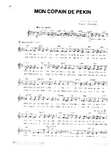 descargar la partitura para acordeón Mon copain de Pékin (Fox) en formato PDF